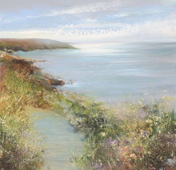 - Oil on Paper, Painting by Amanda Hoskin, measuring 37 x 37 cm (H x W) framed at 56 x 56 cm £950